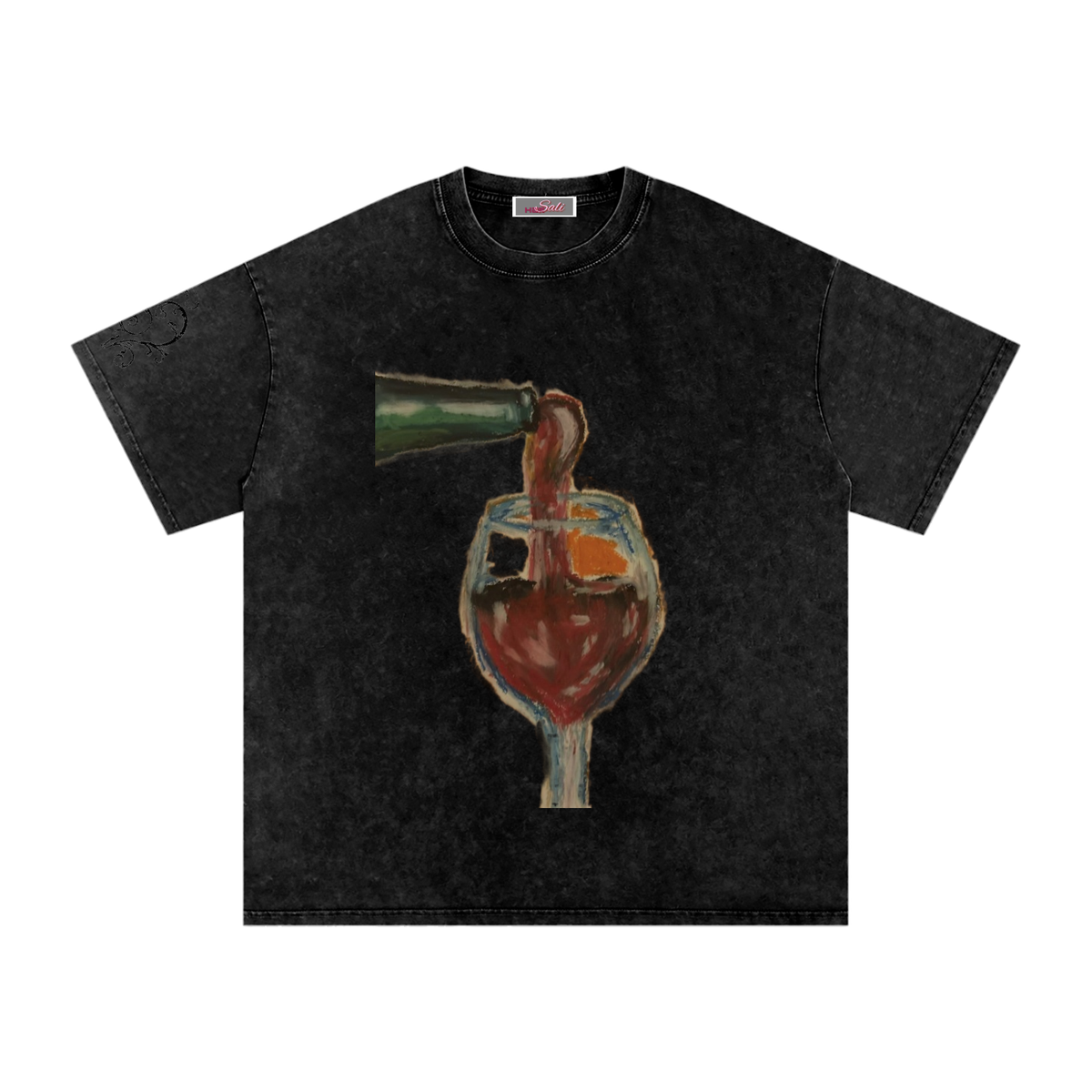“drink up” oversize tee
