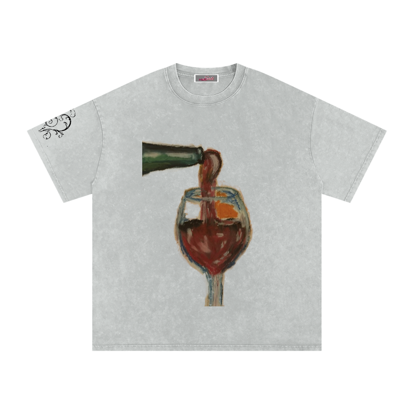 “drink up” oversize tee