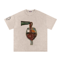 “drink up” oversize tee